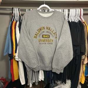 Vintage Baldwin Wallace University Grey Sweatshirt